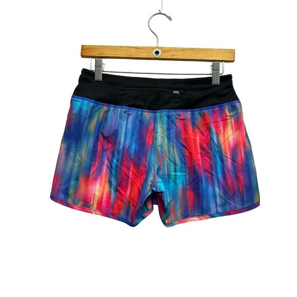 Nike Women Dri-Fit Lined Running Shorts Rainbow Pocket Comfort Waist Size XS - Picture 2 of 9
